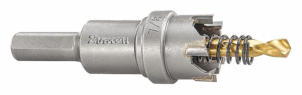 Carbide Tipped Hole Saw, 7/8", 22mm