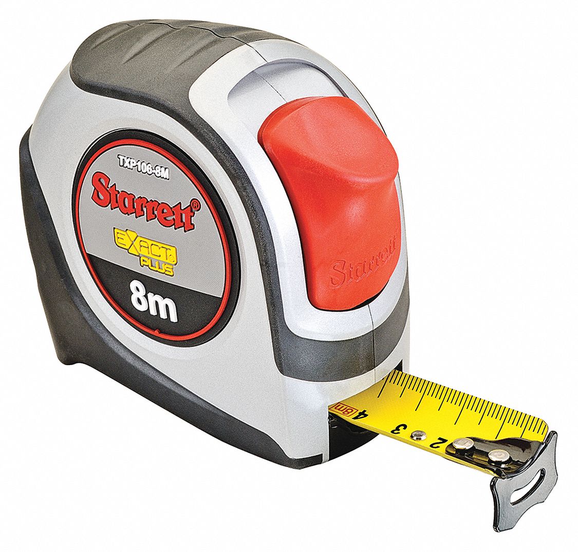 TAPE MEASURE E-PLUS 1INX8MX1MM