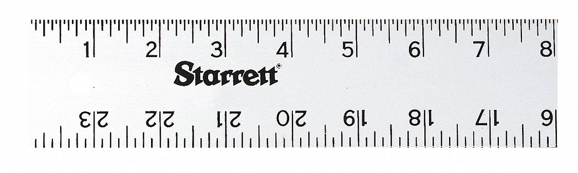 Aluminum Rule Straight