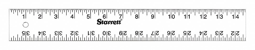 RULE ALUMINUM STRAIGHT EDGE 36IN