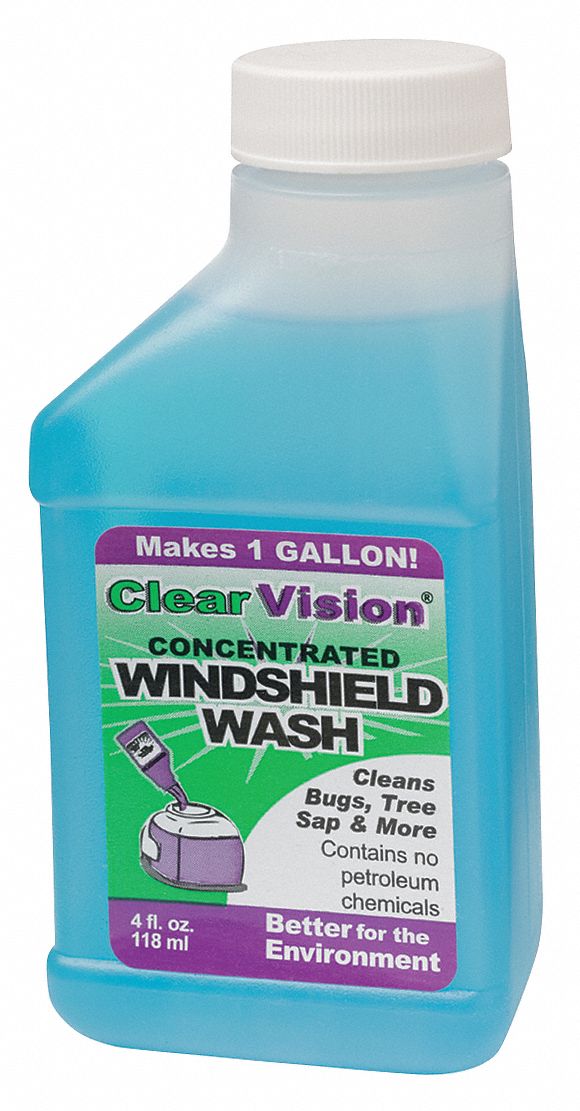 CLEAR VISION, Concentrate, Windshield Washer Fluid, Windshield Washer