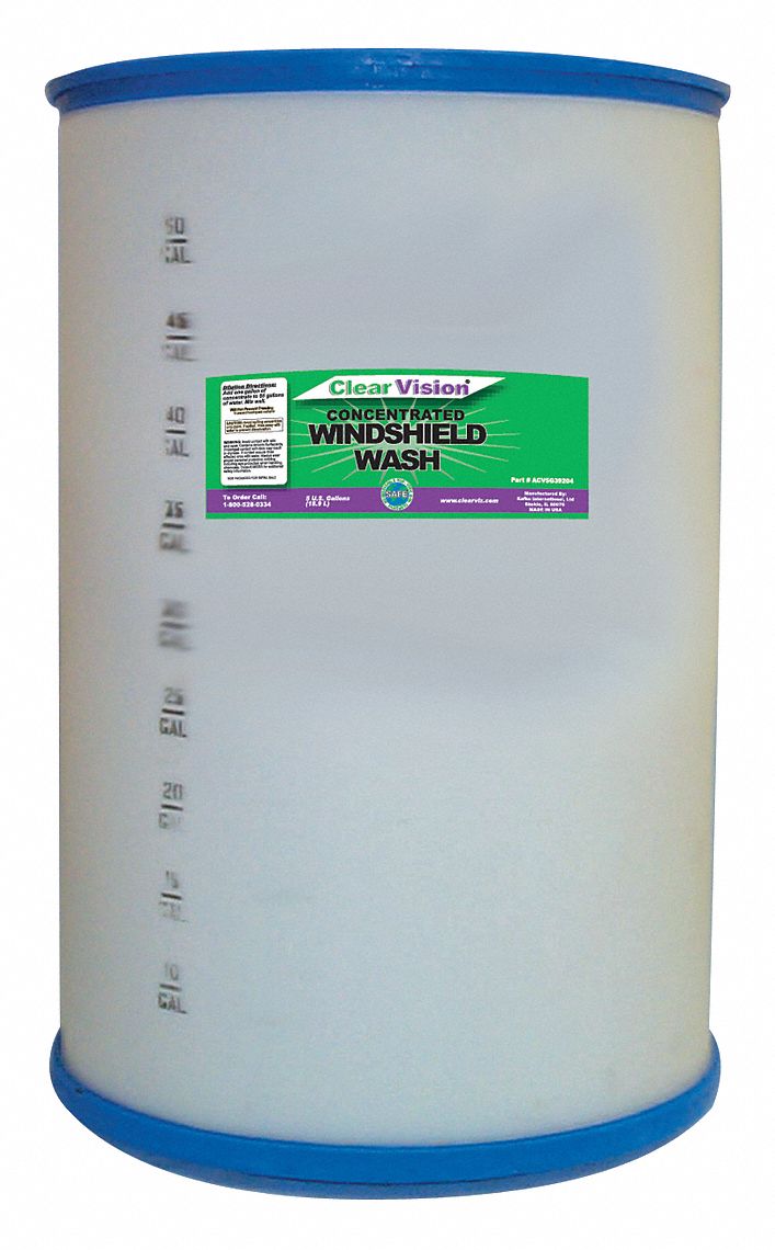 CLEAR VISION, Concentrate, Windshield Washer Fluid, Windshield Washer