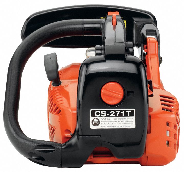 ECHO Chain Saw Gas Powered, 12 in Bar Lg, 26.9 cc Engine Displacement 44X150CS271T12