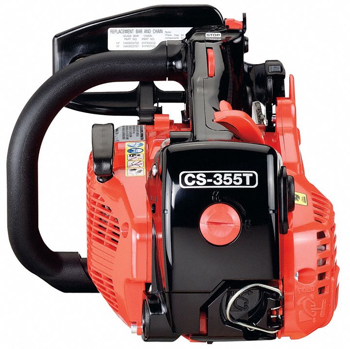 ECHO Chain Saw Gas Powered, 14 in Bar Lg, 35.8 cc Engine Displacement 44X154CS355T14