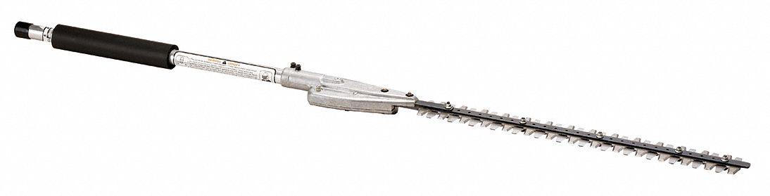 HEDGE TRIMMER ATTACHMENT, 50 1/8 IN OVERALL L, 2 IN DIAMETER