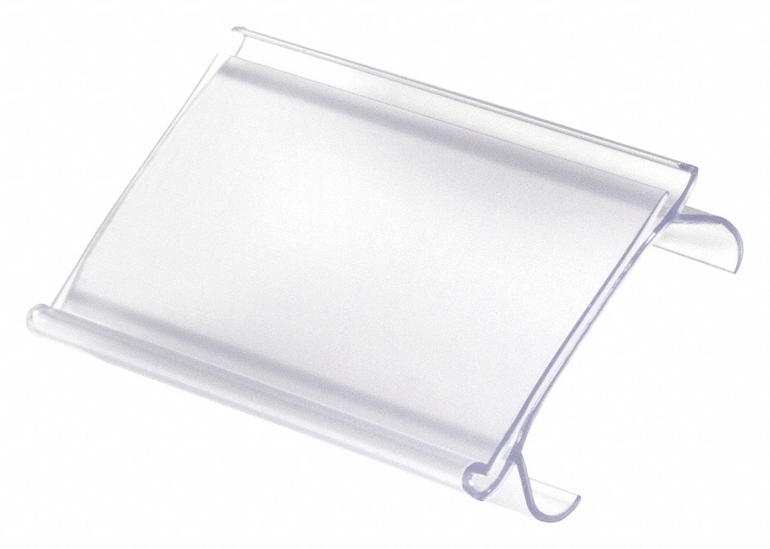 Label Holder 3", WideWire Shelving, PK25