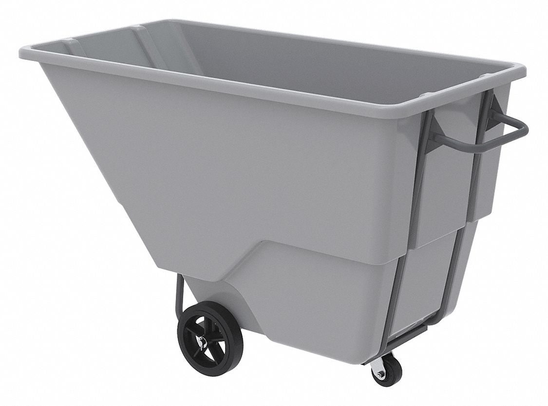 AKRO-TILT TRUCK, 66 X 33 X 42 IN, GREY, HEAVY DUTY