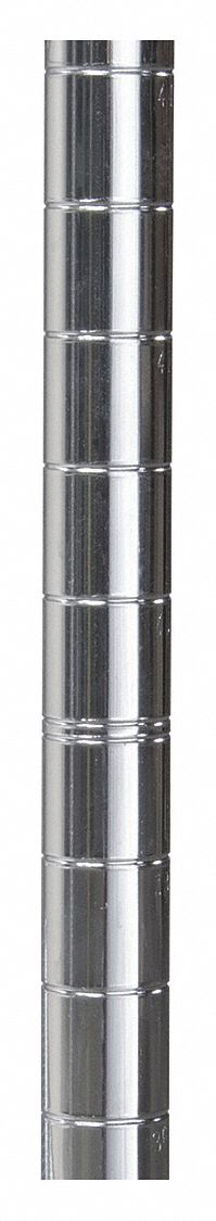 Chrome Wire Shelf, Upright, 74.5x-x1