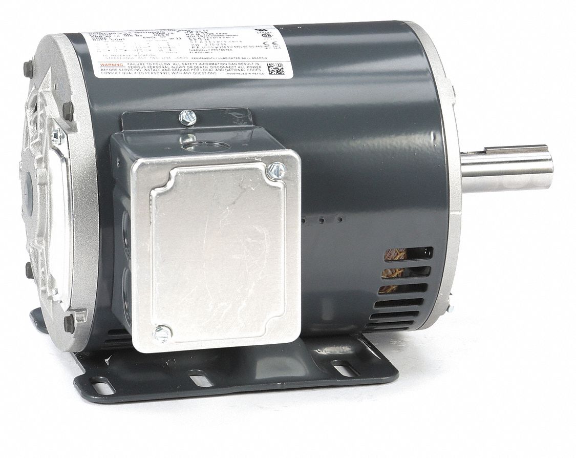 MOTR GP,1 HP,1,725TR/MN,208-230/460V