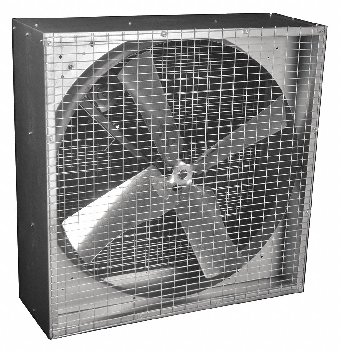 DAYTON, Belt Drive, 36 in Blade, Agricultural Exhaust Fan 44YU10