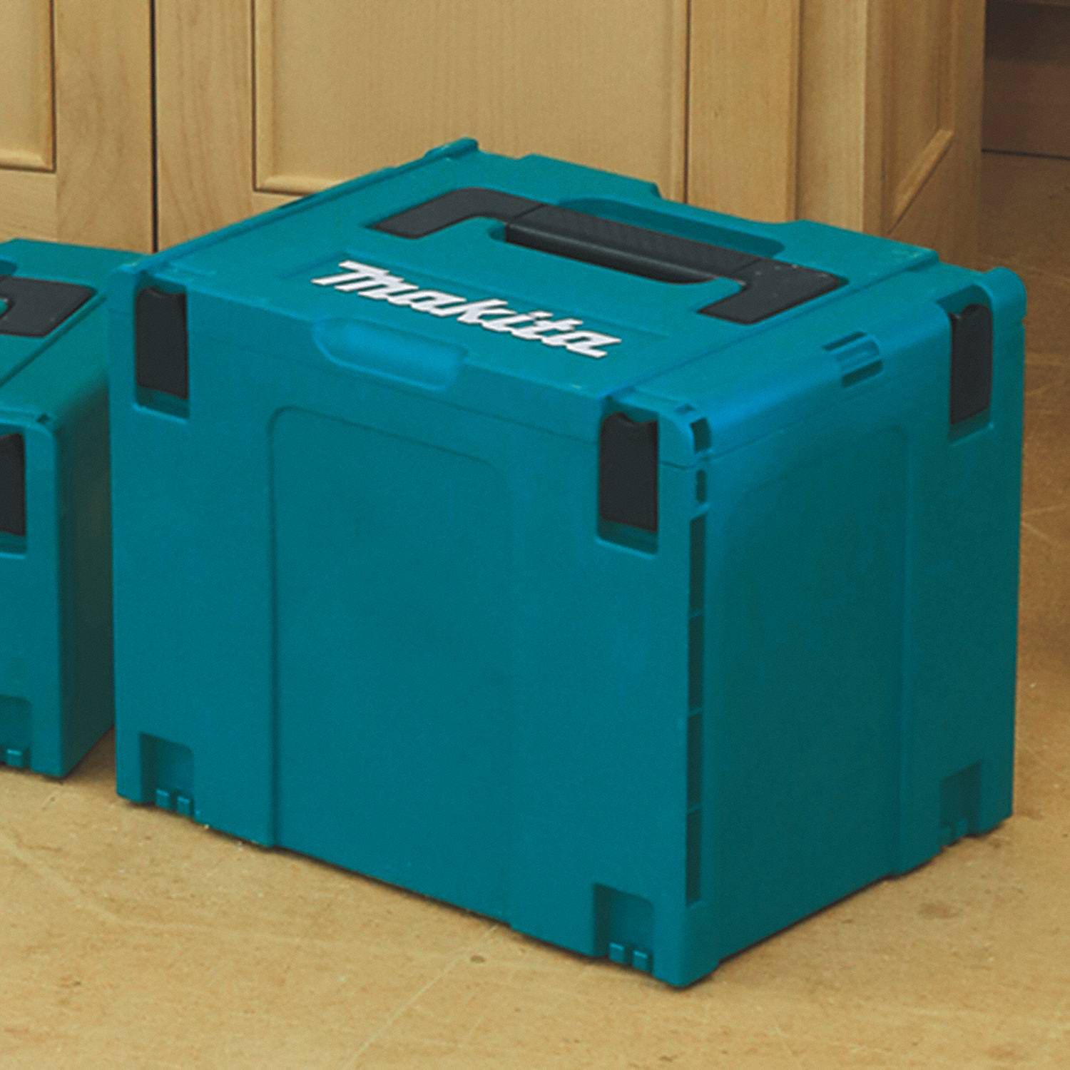 MAKITA Plastic, Tool Case, 15 1/2 in Overall Width, 11 3/4 in Overall