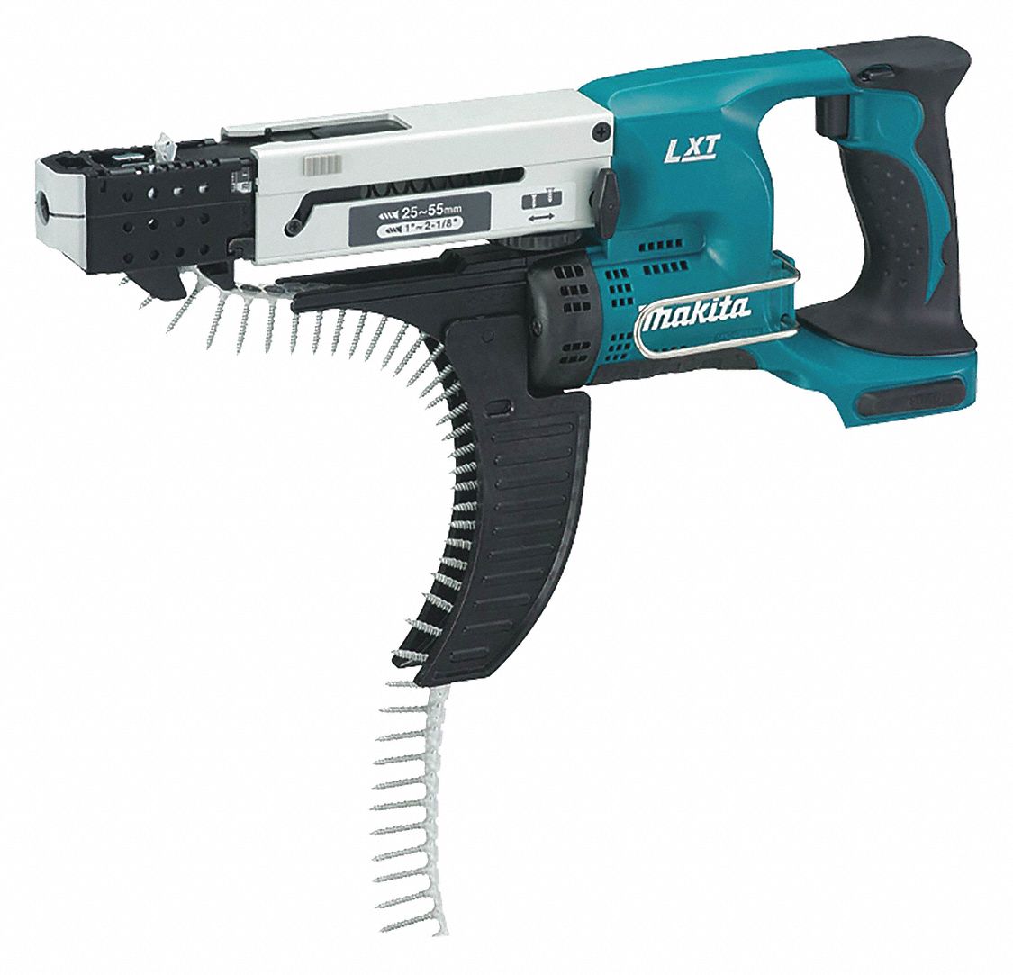 MAKITA Screw Gun, Cordless, 1/4 in Hex Drive Size, 4,000 RPM 44YV62