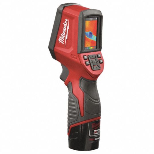 MILWAUKEE Infrared Camera, 102 x 77 Pixels, 14° to 626° 44YW652258