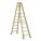 TWIN STEPLADDER,FIBERGLASS,IAA,10 FT.