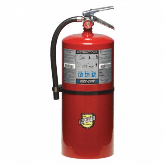 BUCKEYE, 20 lb Extinguisher Capacity, 4A:60B:C, Fire Extinguisher ...