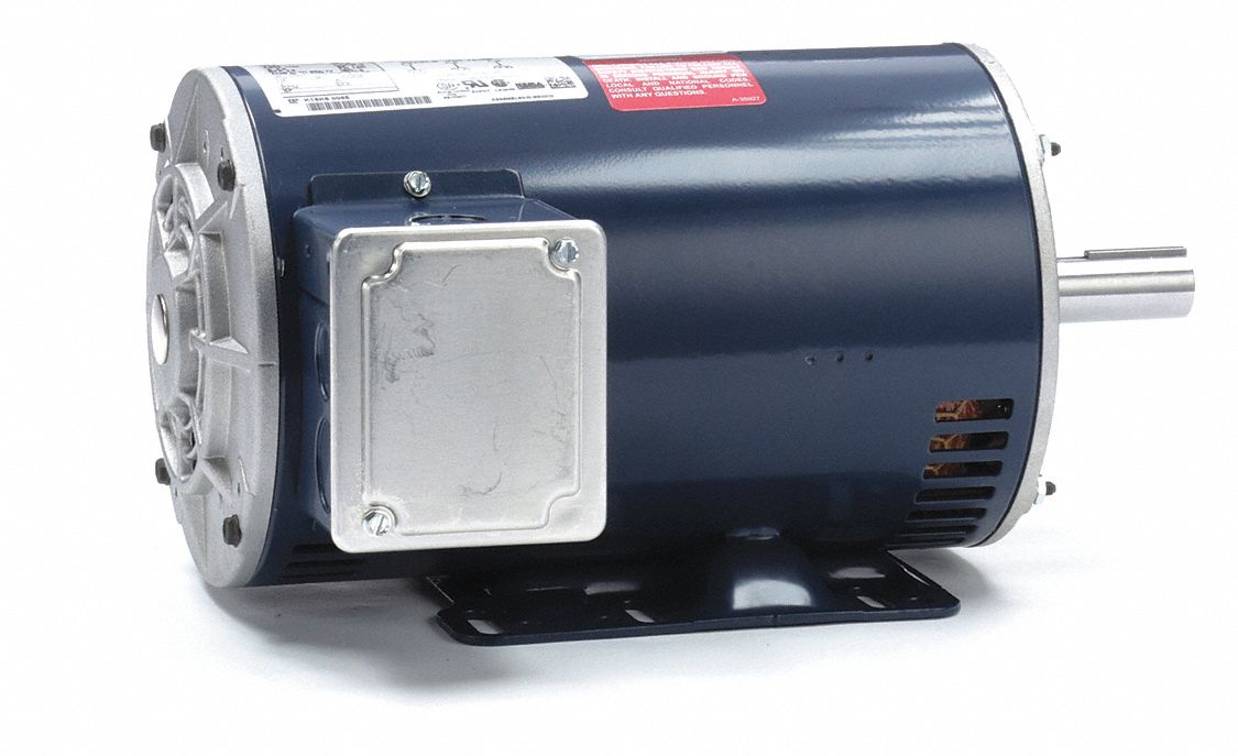 General Purpose Motor: Open Drip Proof, Rigid Base Mount, 2 HP, 1750 rpm Nameplate RPM