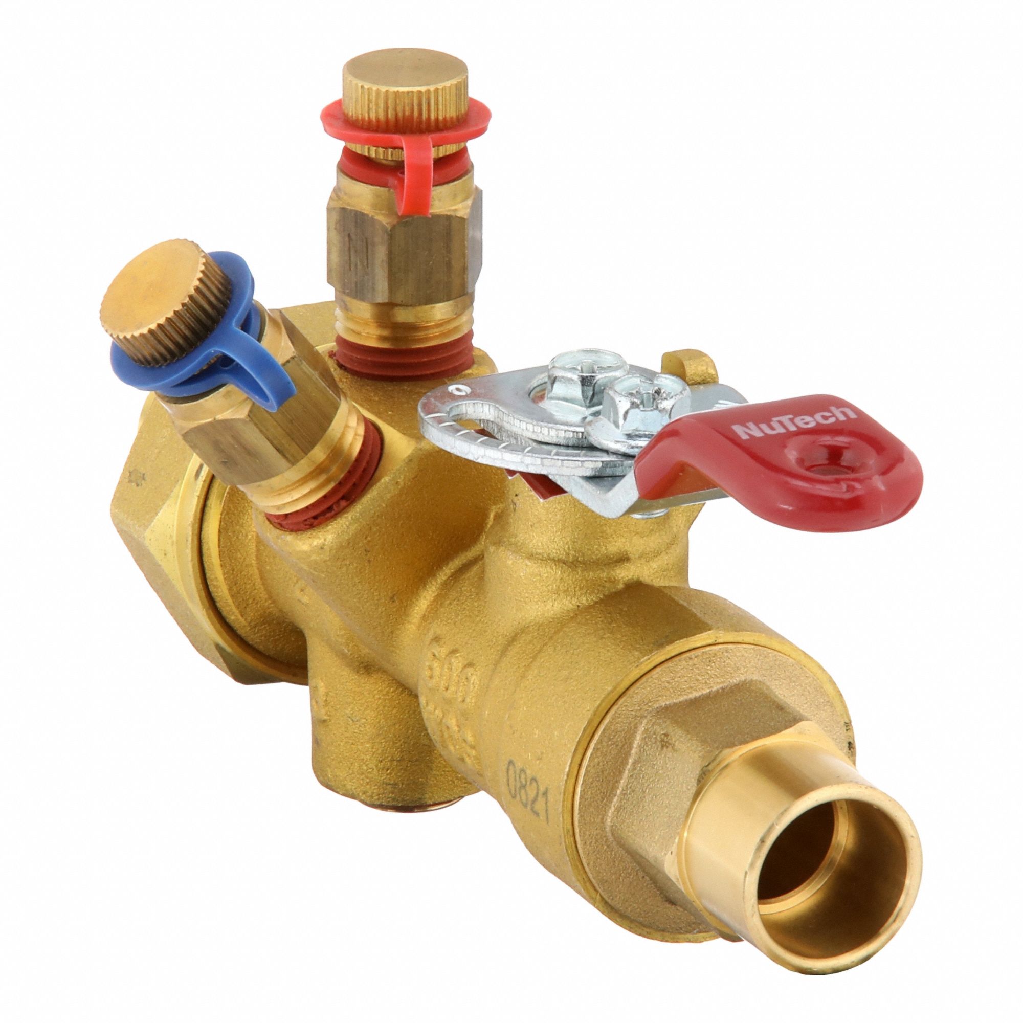 Manual Balancing Valve: Manual, Sweat, 1.5 gpm – 5 gpm, 1.5 gpm Min. Flow Rate, Brass, Sweat