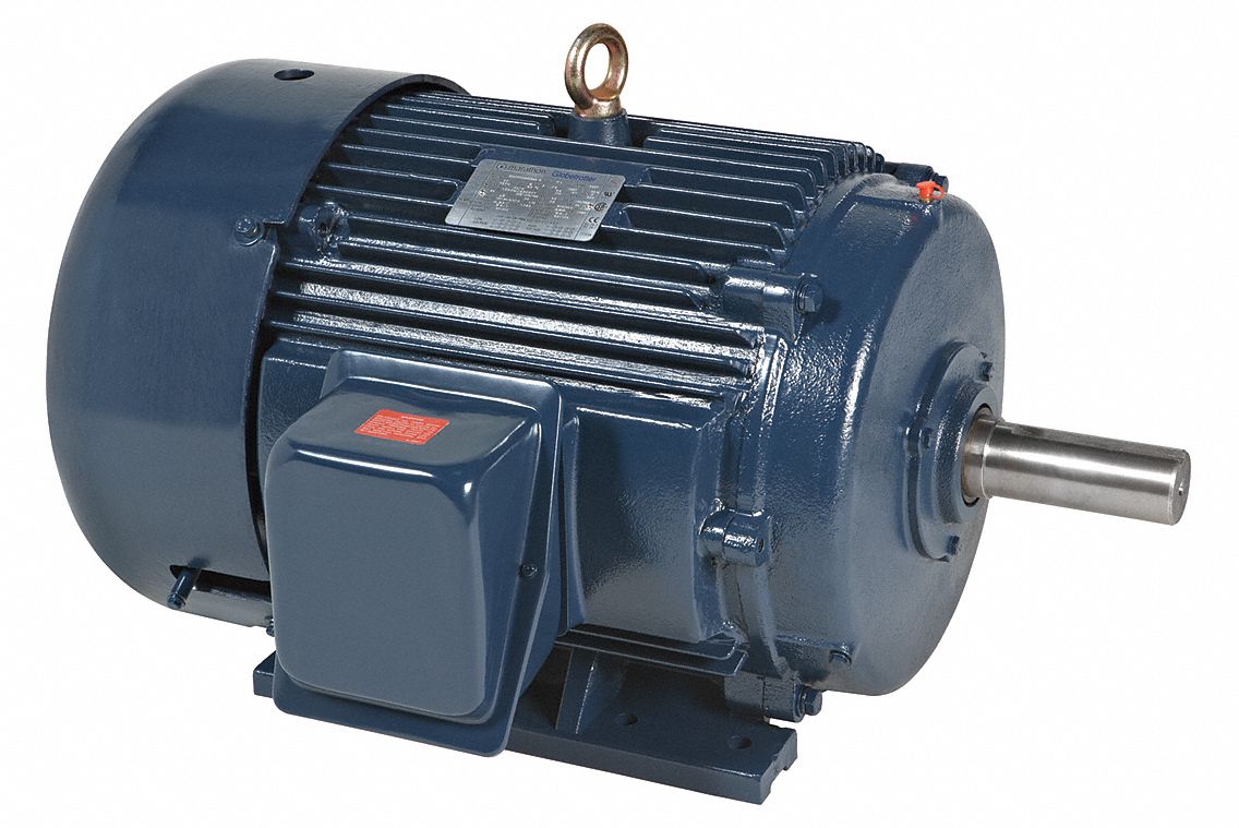 General Purpose Motor: Totally Enclosed Fan Cooled, Rigid Base Mount, 10 HP, 575V AC