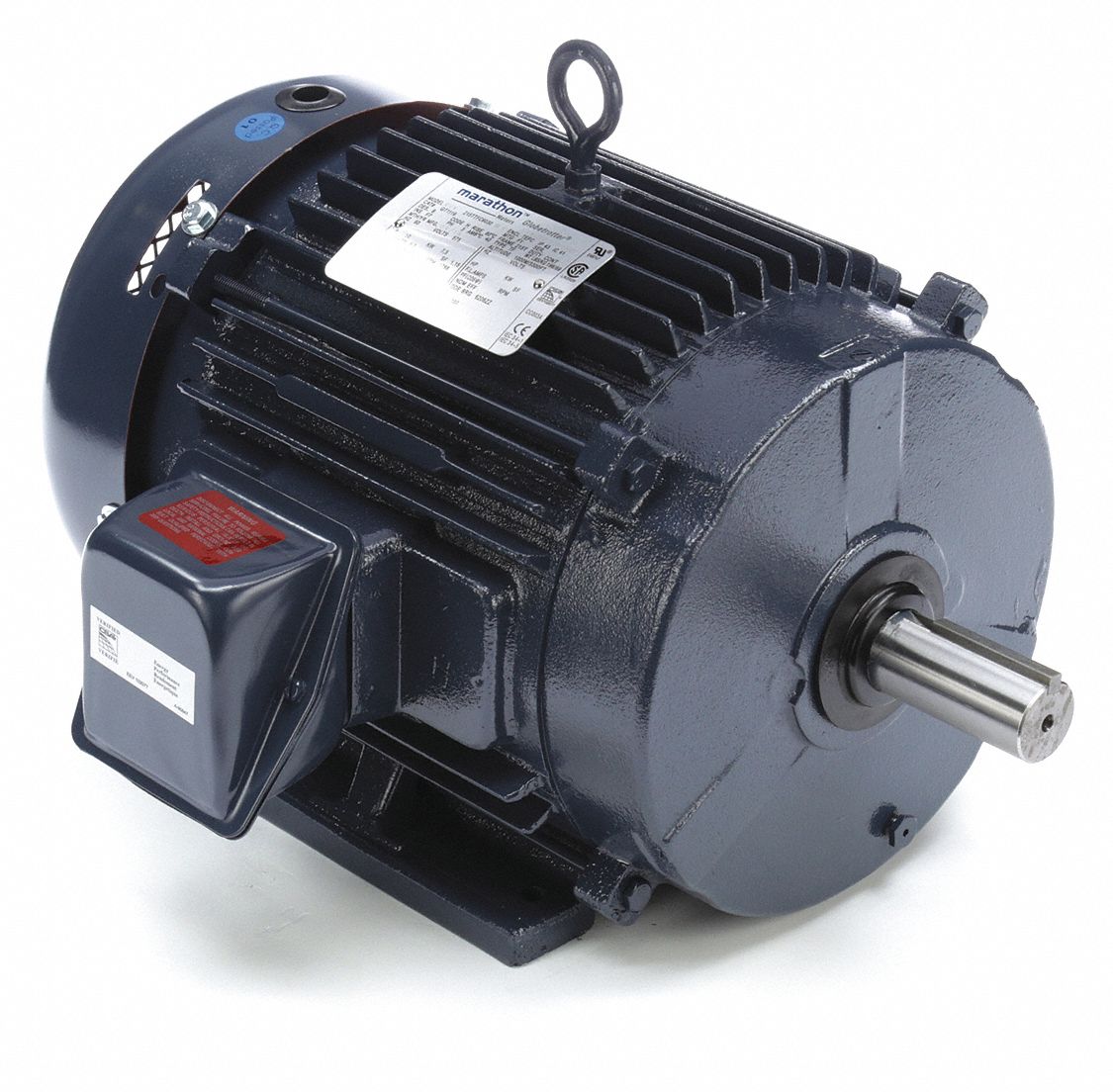 General Purpose Motor: Totally Enclosed Fan Cooled, Rigid Base Mount, 10 HP, 575V AC