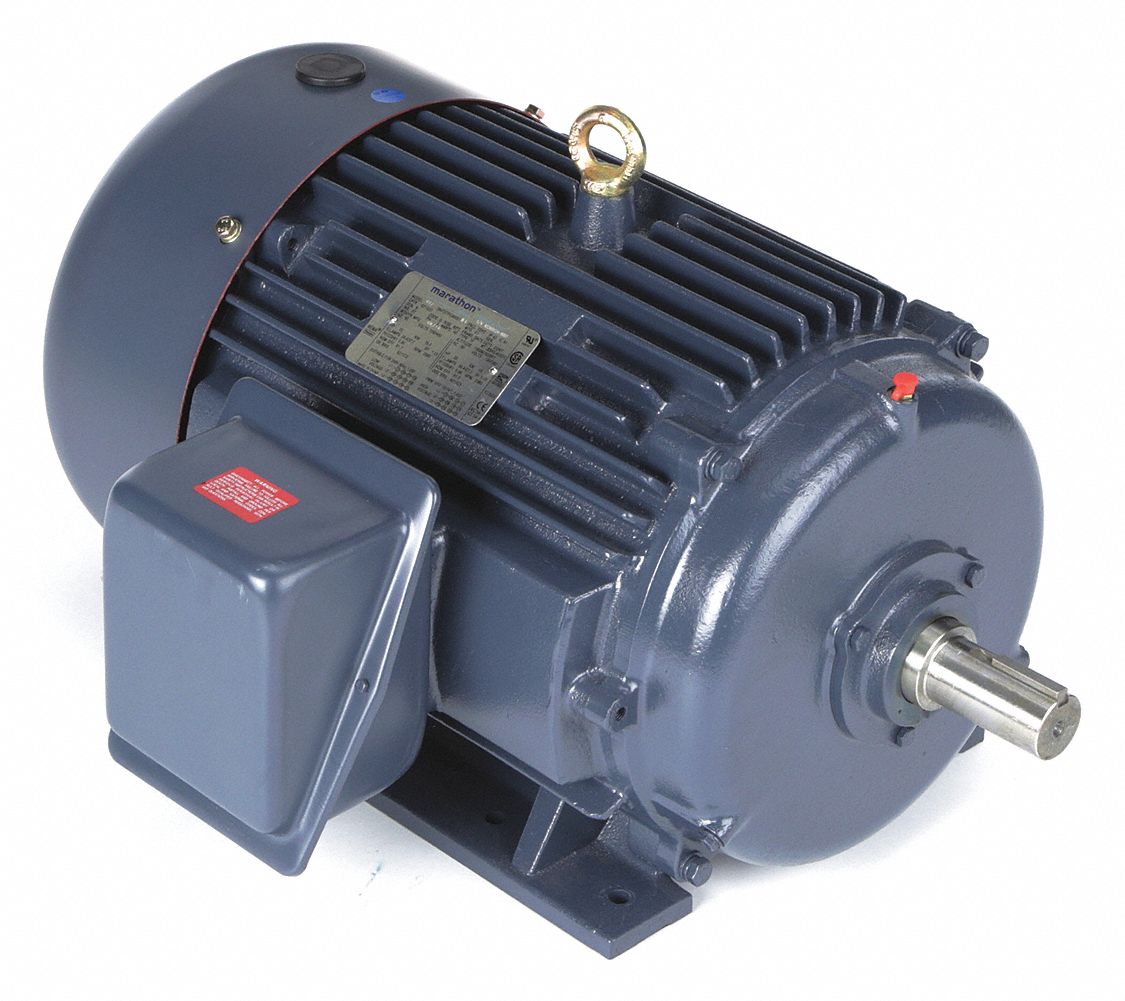 General Purpose Motor: Totally Enclosed Fan Cooled, Rigid Base Mount, 25 HP