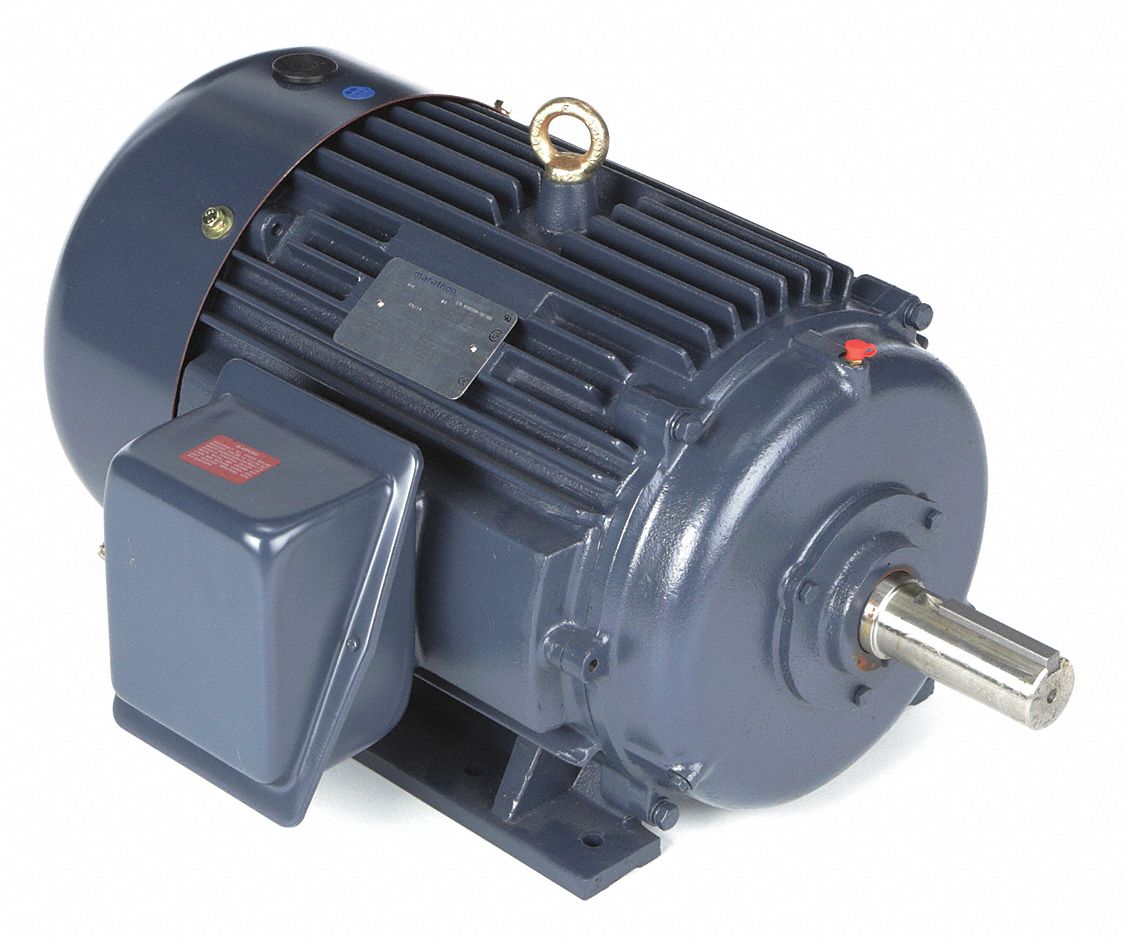 General Purpose Motor: Totally Enclosed Fan Cooled, Rigid Base Mount, 25 HP, 575V AC