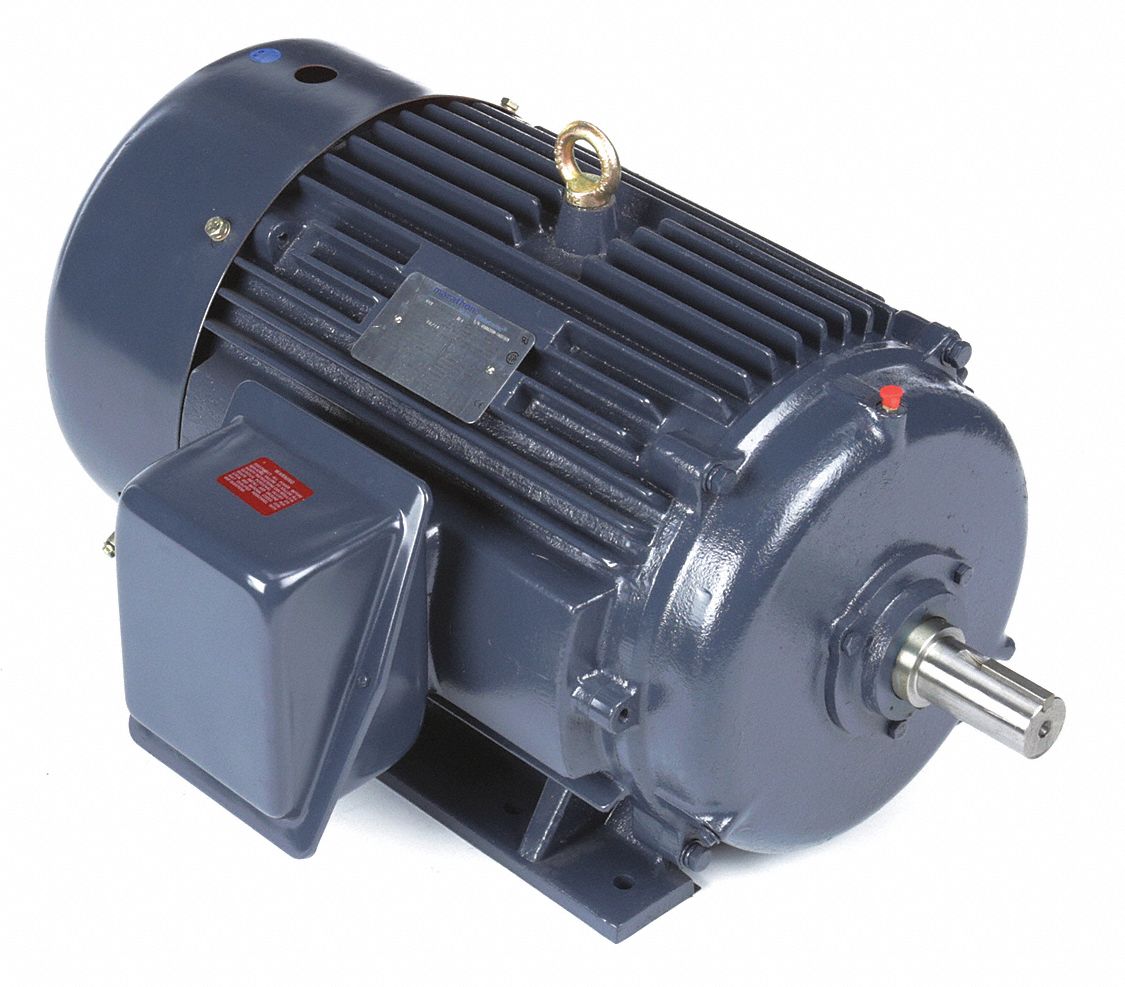 General Purpose Motor: Totally Enclosed Fan Cooled, Rigid Base Mount, 30 HP