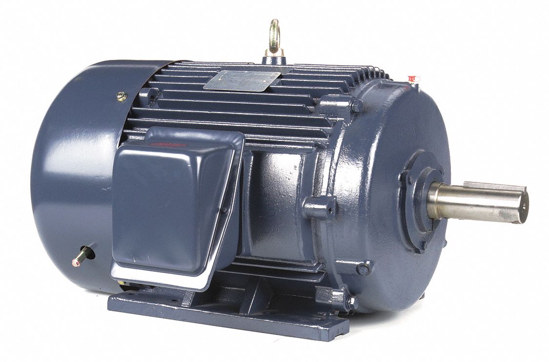 General Purpose Motor: Totally Enclosed Fan Cooled, Rigid Base Mount, 25 HP