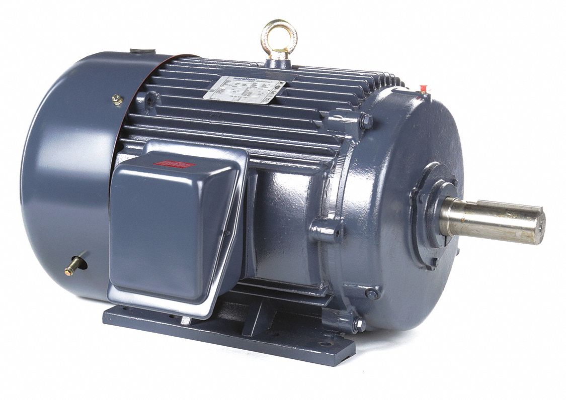 General Purpose Motor: Totally Enclosed Fan Cooled, Rigid Base Mount, 25 HP, 575V AC