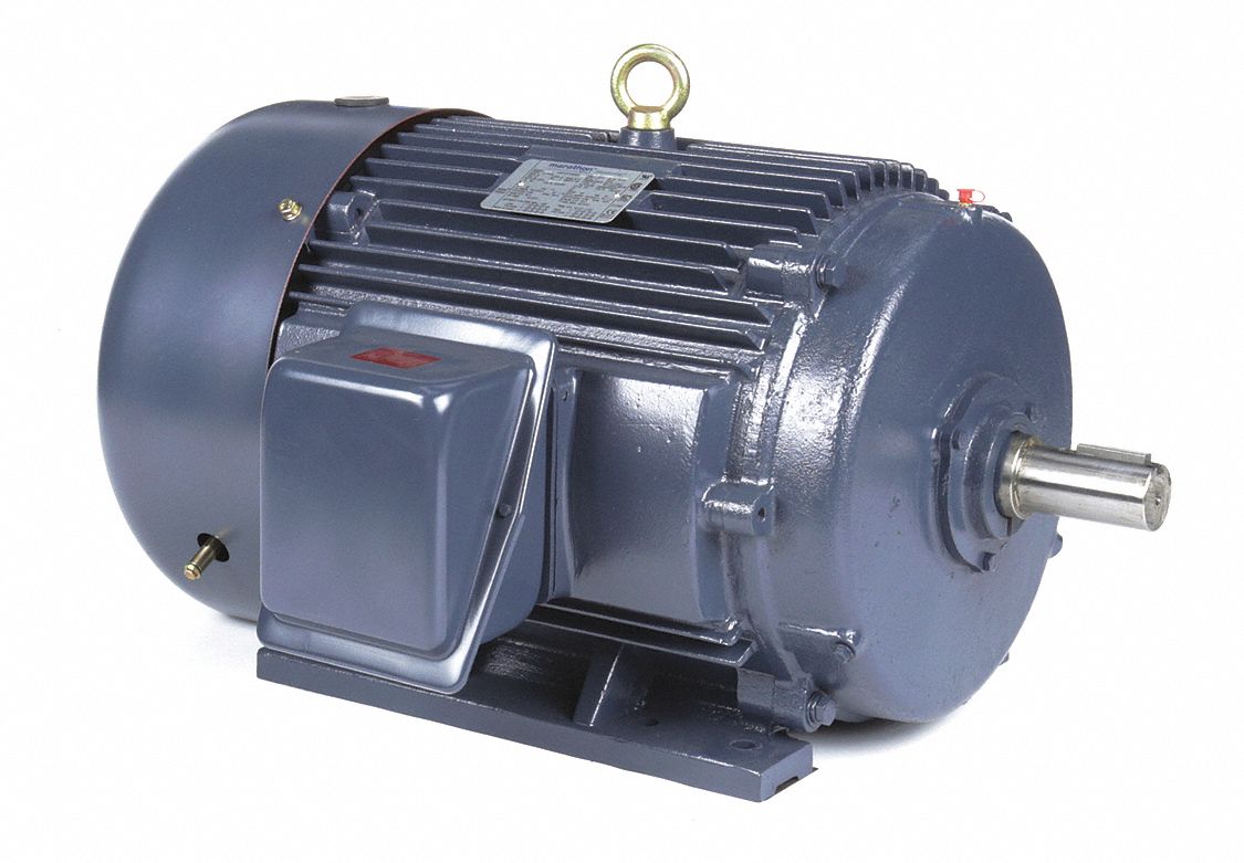 General Purpose Motor: Totally Enclosed Fan Cooled, Rigid Base Mount, 50 HP