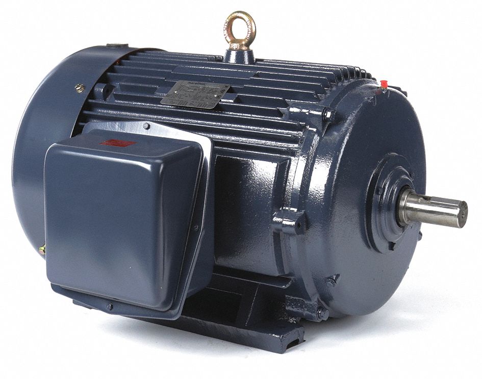 General Purpose Motor: Totally Enclosed Fan Cooled, Rigid Base Mount, 60 HP