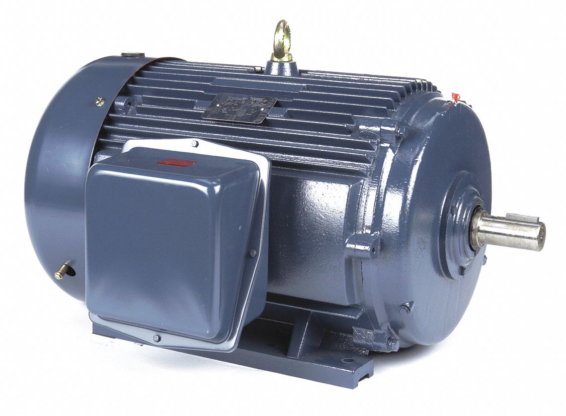 General Purpose Motor: Totally Enclosed Fan Cooled, Rigid Base Mount, 75 HP, 575V AC