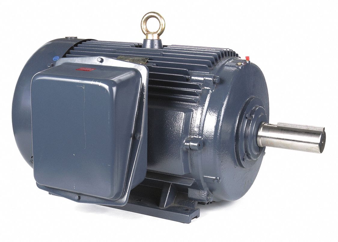 General Purpose Motor: Totally Enclosed Fan Cooled, Rigid Base Mount, 60 HP