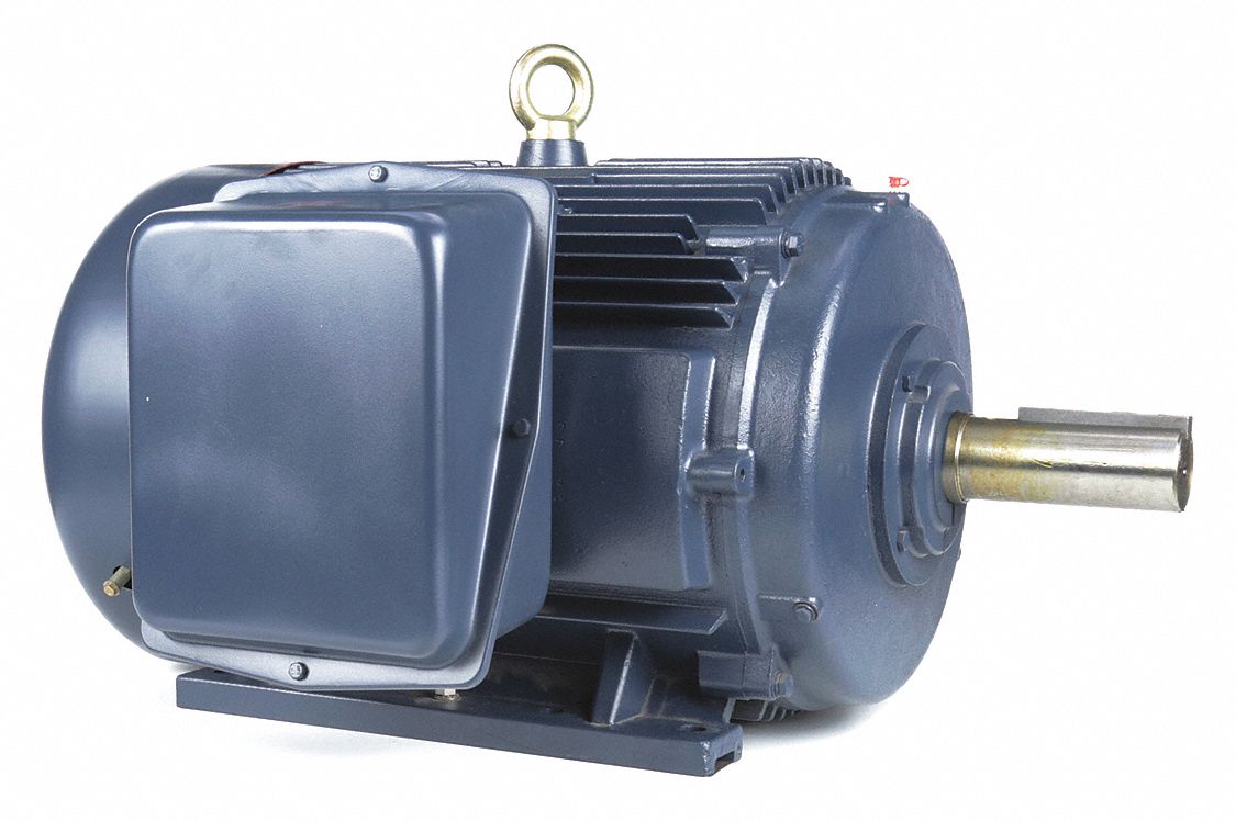 General Purpose Motor: Totally Enclosed Fan Cooled, Rigid Base Mount, 75 HP