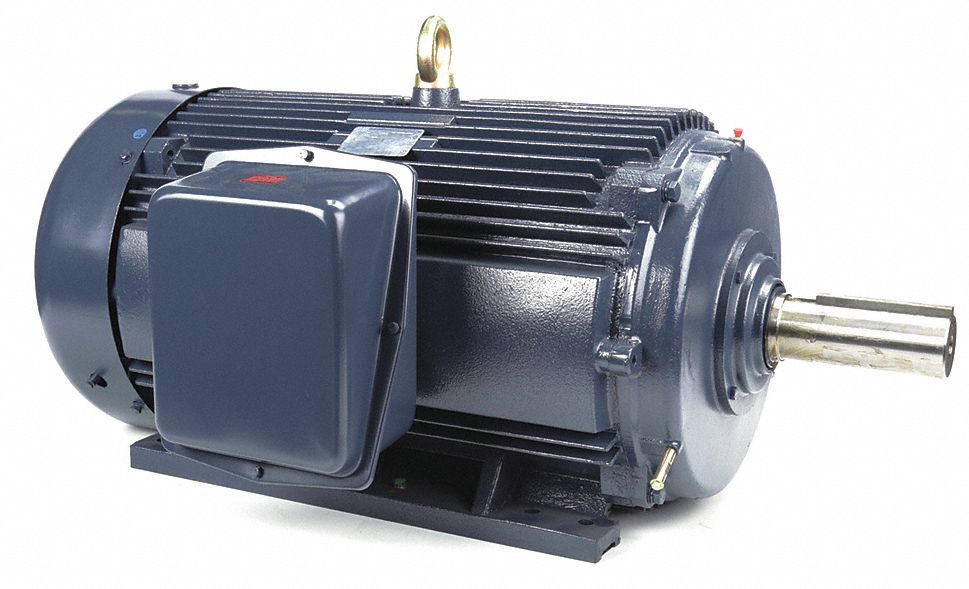 General Purpose Motor: Totally Enclosed Fan Cooled, Rigid Base Mount, 200 HP