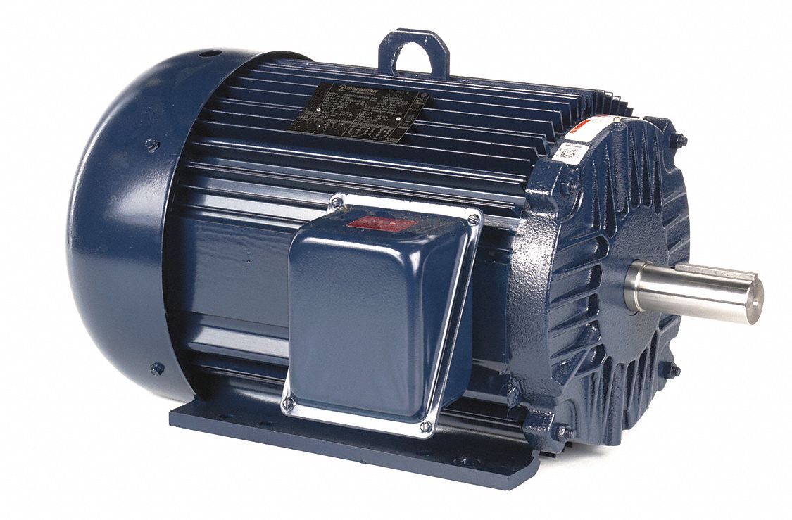 General Purpose Motor: Totally Enclosed Fan Cooled, Rigid Base Mount, 20 HP