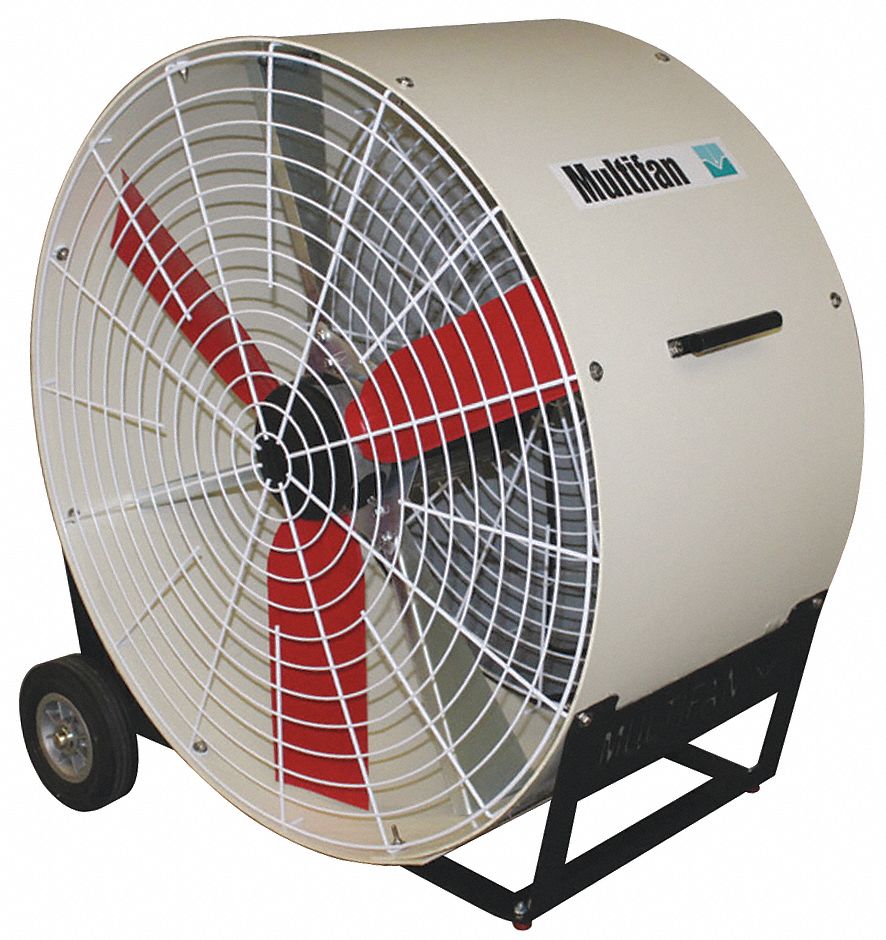 Multifan 36 Corrosion Resistant Industrial Fan Mobile Floor