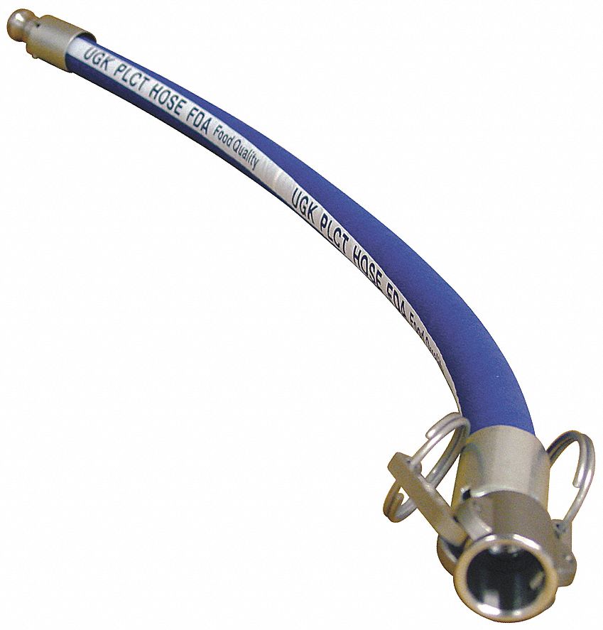 44ZE84 - Chemical Hose 1 in ID 20 ft. 1.46 in OD