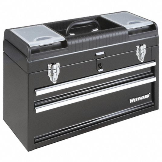 20 in. 3 Drawer Steel Toolbox