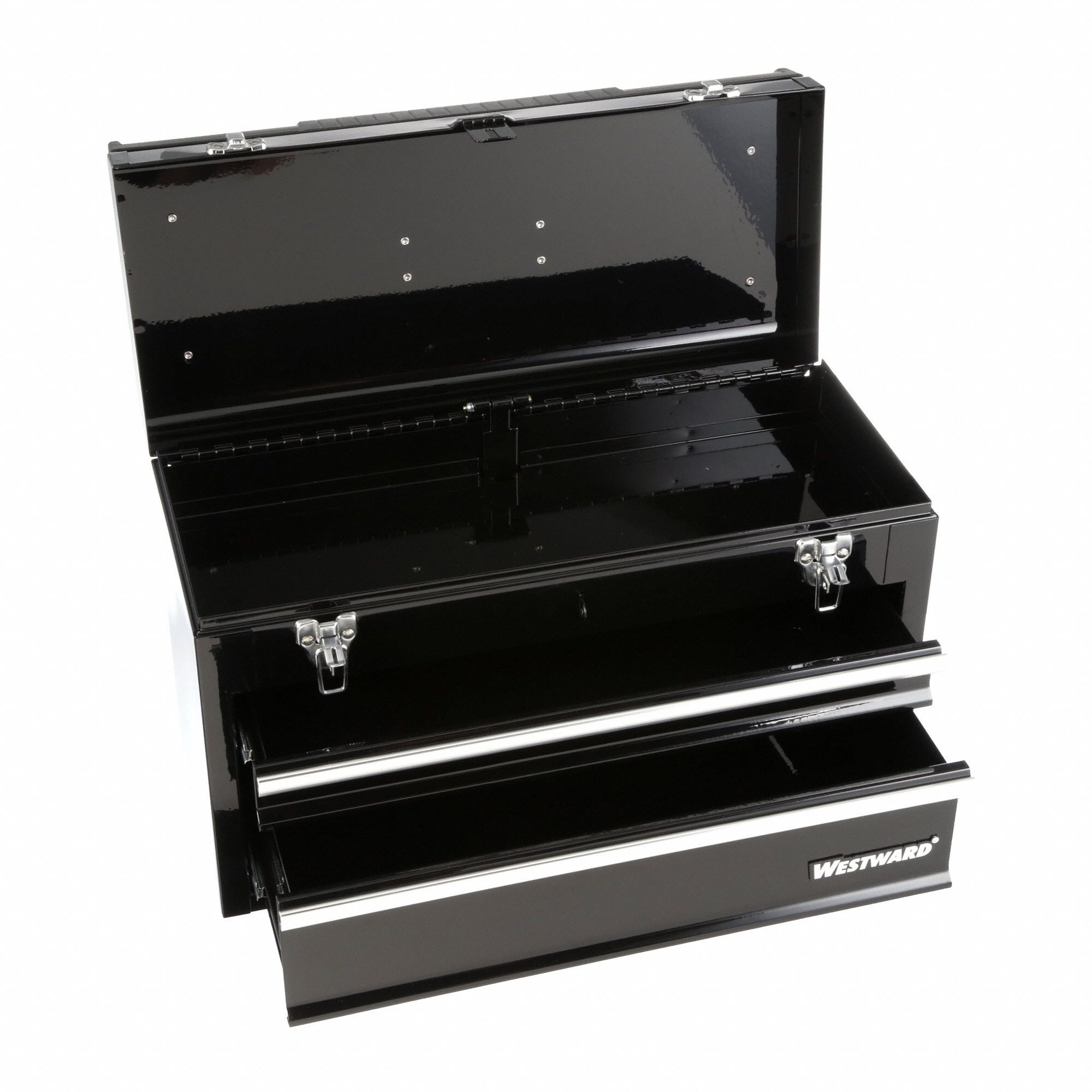 Westward Plastic, Steel Portable Tool Box, 13-3/4H X, 52% OFF