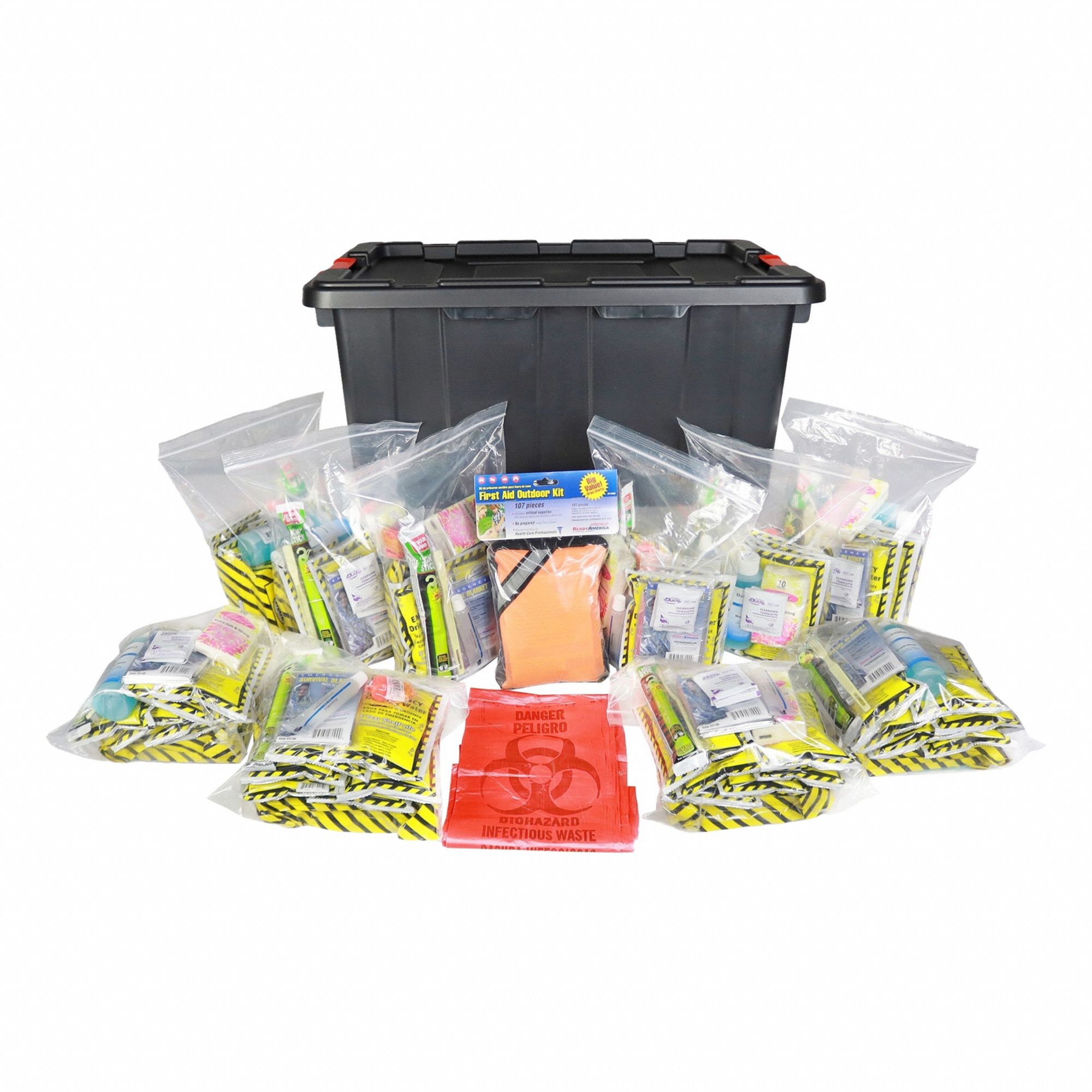 Group Emrgncy Survivl Kit 10 People Srvd