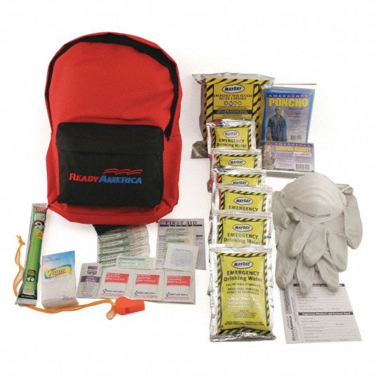 READY AMERICA, 35 Components, 1, Personal Emergency Kit - 44ZK94|70180 ...