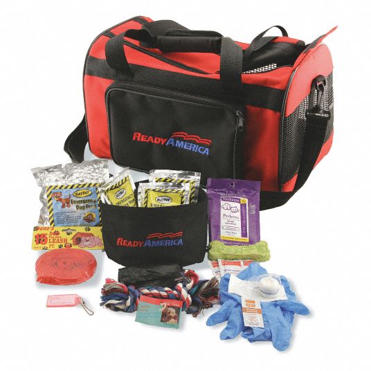 READY AMERICA, 25 Components, 1, Dog Emergency Kit - 44ZL05|77150 ...