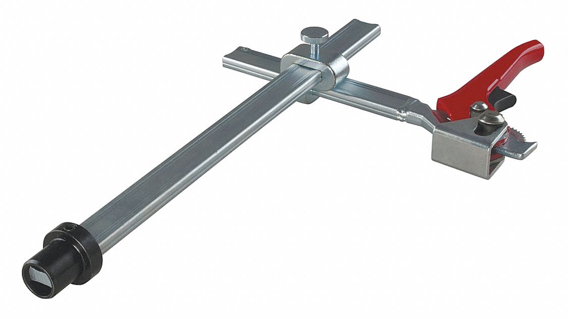 BESSEY, 2 3/8 in Throat Dp, 8 in Jaw Opening (Max), Table Clamp ...