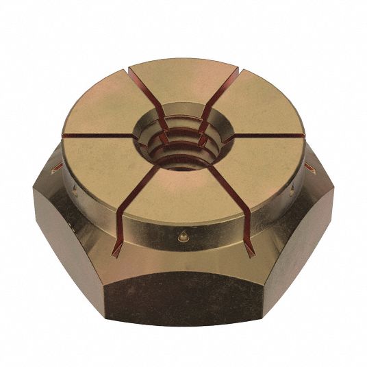 Inch, Cadmium Plated, Lock Nut 44ZM6521FA256 Grainger