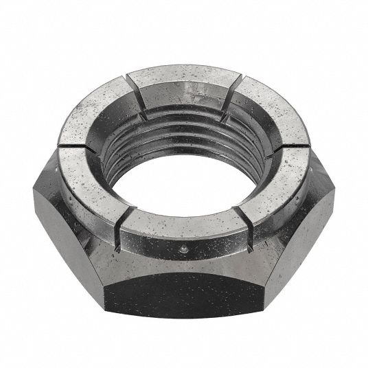 Flex Top, 5/8"18 Thread Size, Lock Nut 44ZN3430FK1018 Grainger