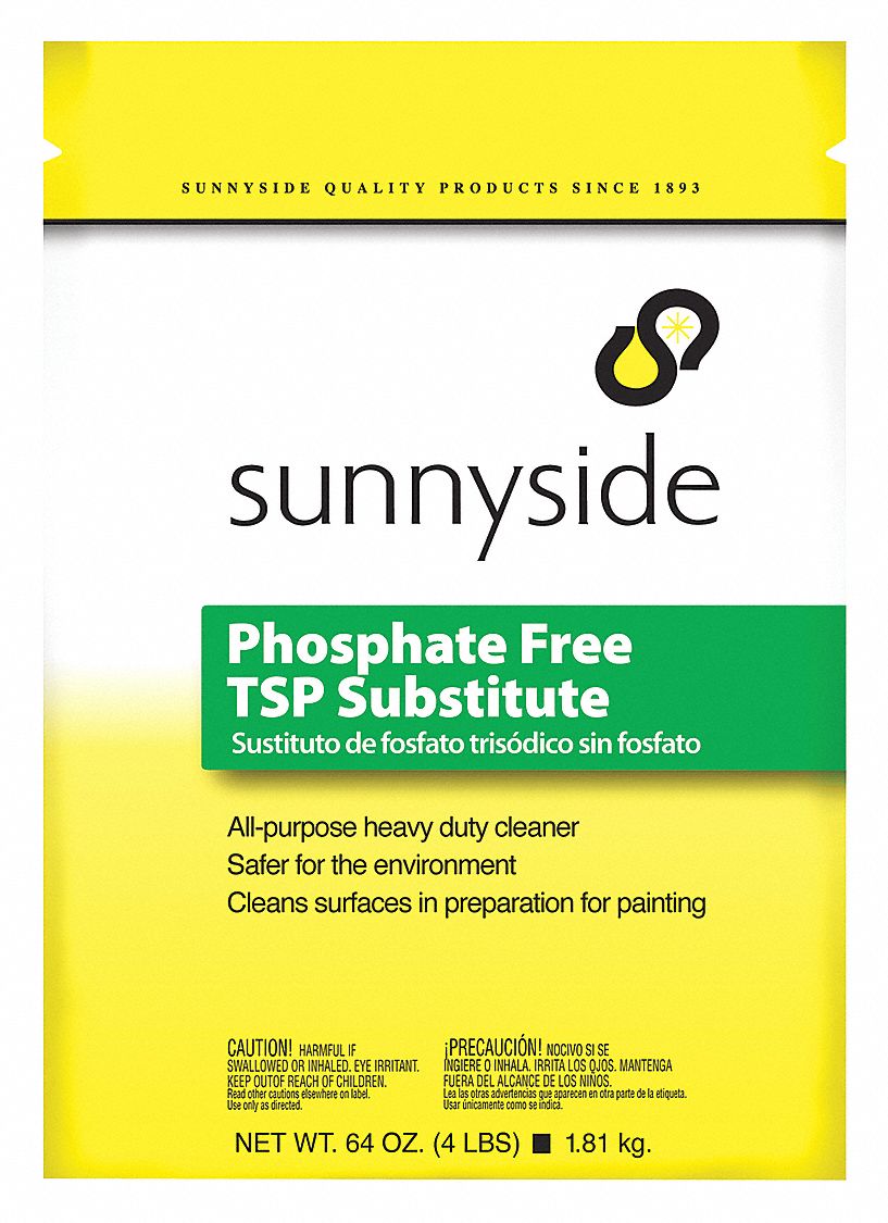 Heavy Duty Cleaner: Bag, 64 oz Container Size, Concentrated, Strong, Alkaline