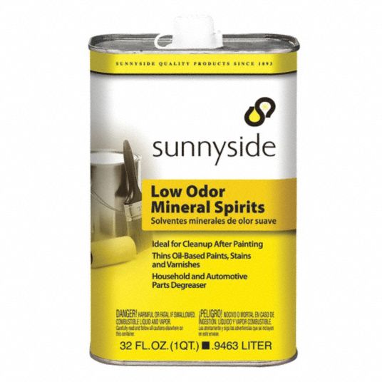 SUNNYSIDE CORP. Low Odor Mineral Spirits, Quart