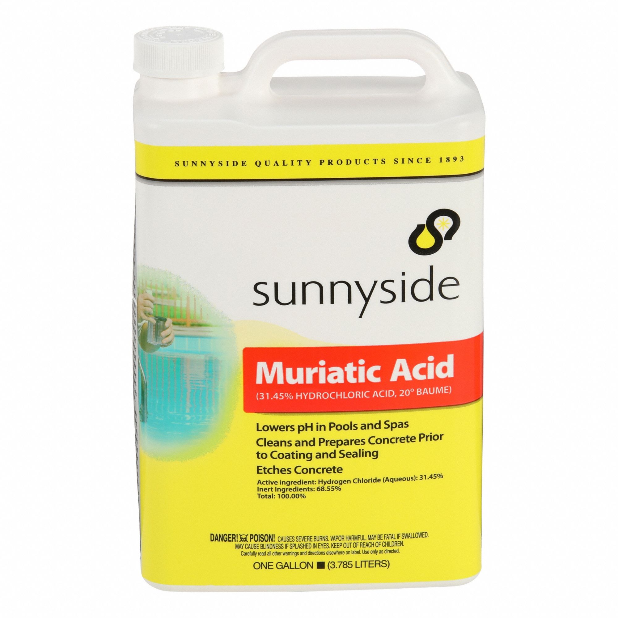 Cleans Masonry, Brick and Concrete, Balances pH In Pools