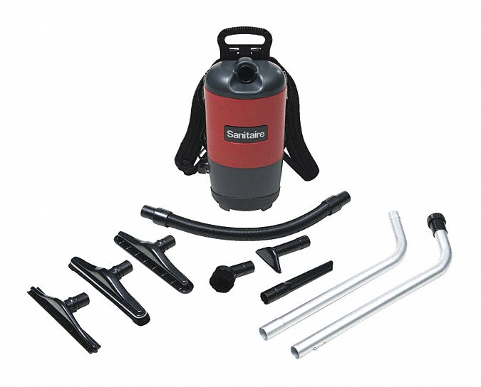 SANITAIRE, 120 cfm Vacuum Air Flow, 11.5 lb Wt, Backpack Vacuum