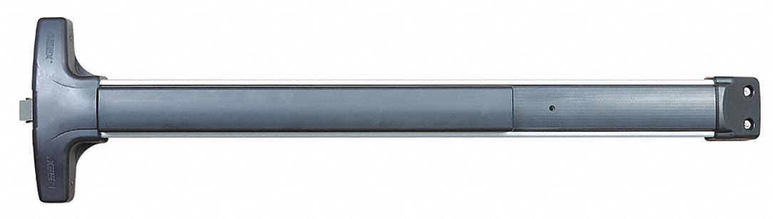 Exit Device: 36 in Max Door Wd, Aluminum